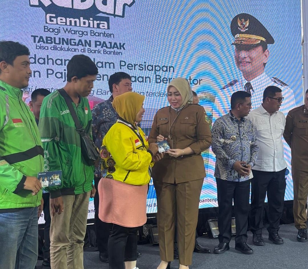 Ojol Dimudahkan dengan Tabungan Pajak Kendaraan di Bank Banten Sampai Disediakan Loket Khusus