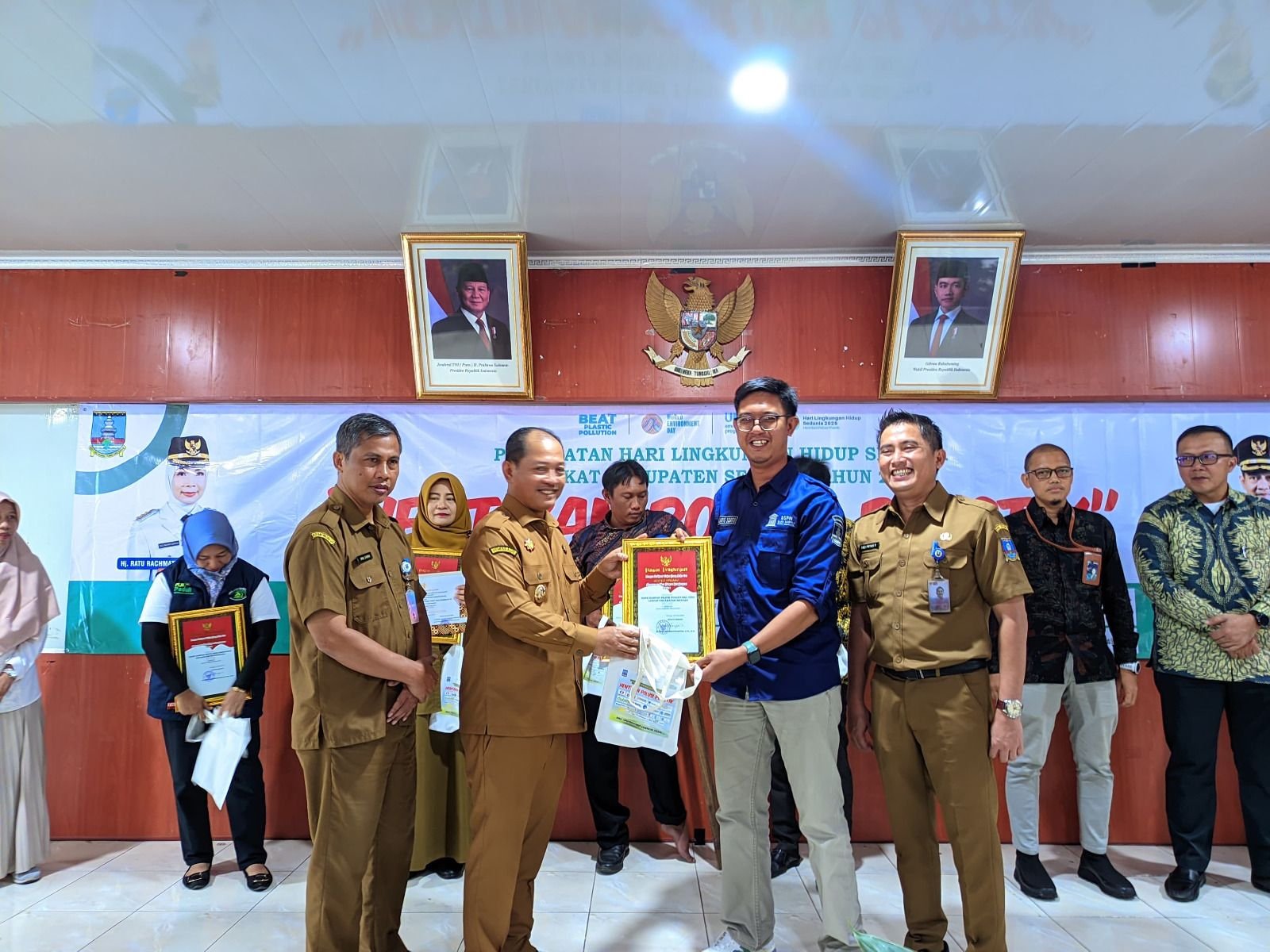 Kelola Sampah Jadi Cuan, BSPN Dinobatkan Sebagai Bank Sampah Paling Produktif di Kabupaten Serang