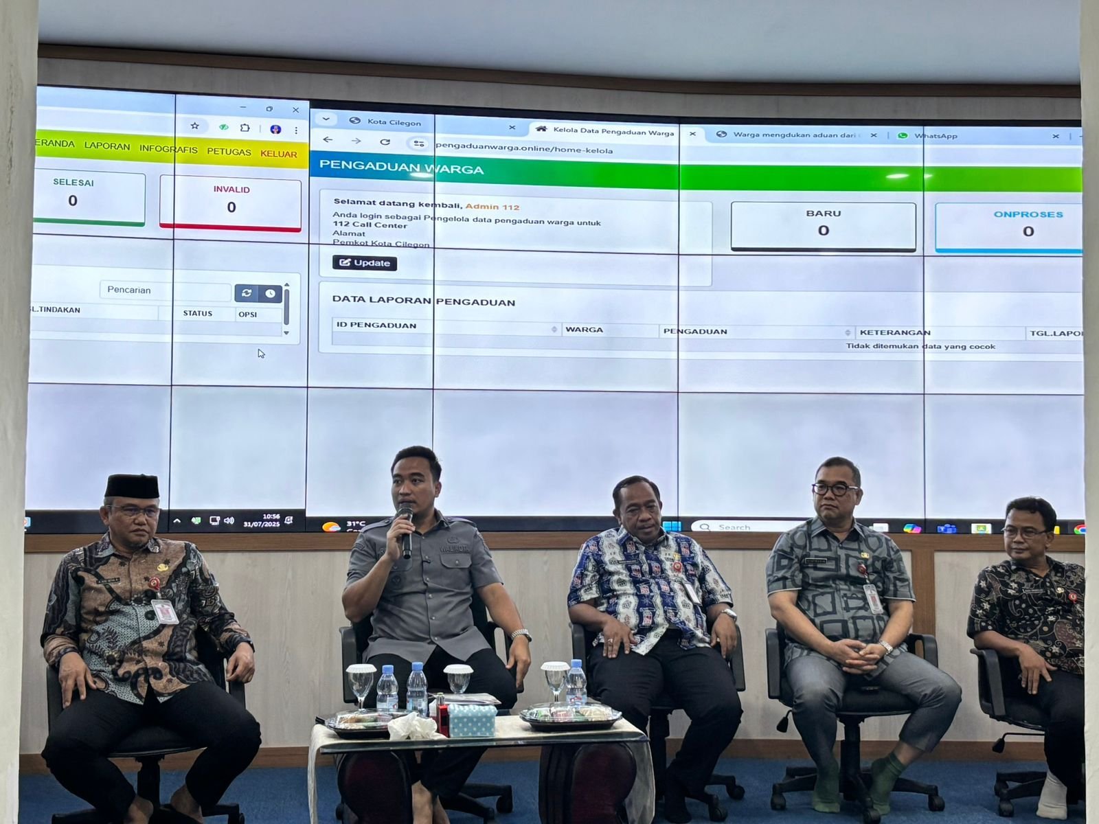 CATAT! OPD yang Tak Responsif Balas Aplikasi Pengaduan Super Apps Cilegon Juare Akan Jadi Penilaian Robinsar