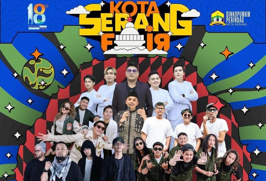 Kota Serang Fair 2025 Mulai Hari Ini, Dimeriahkan oleh The Adams hingga Momonon