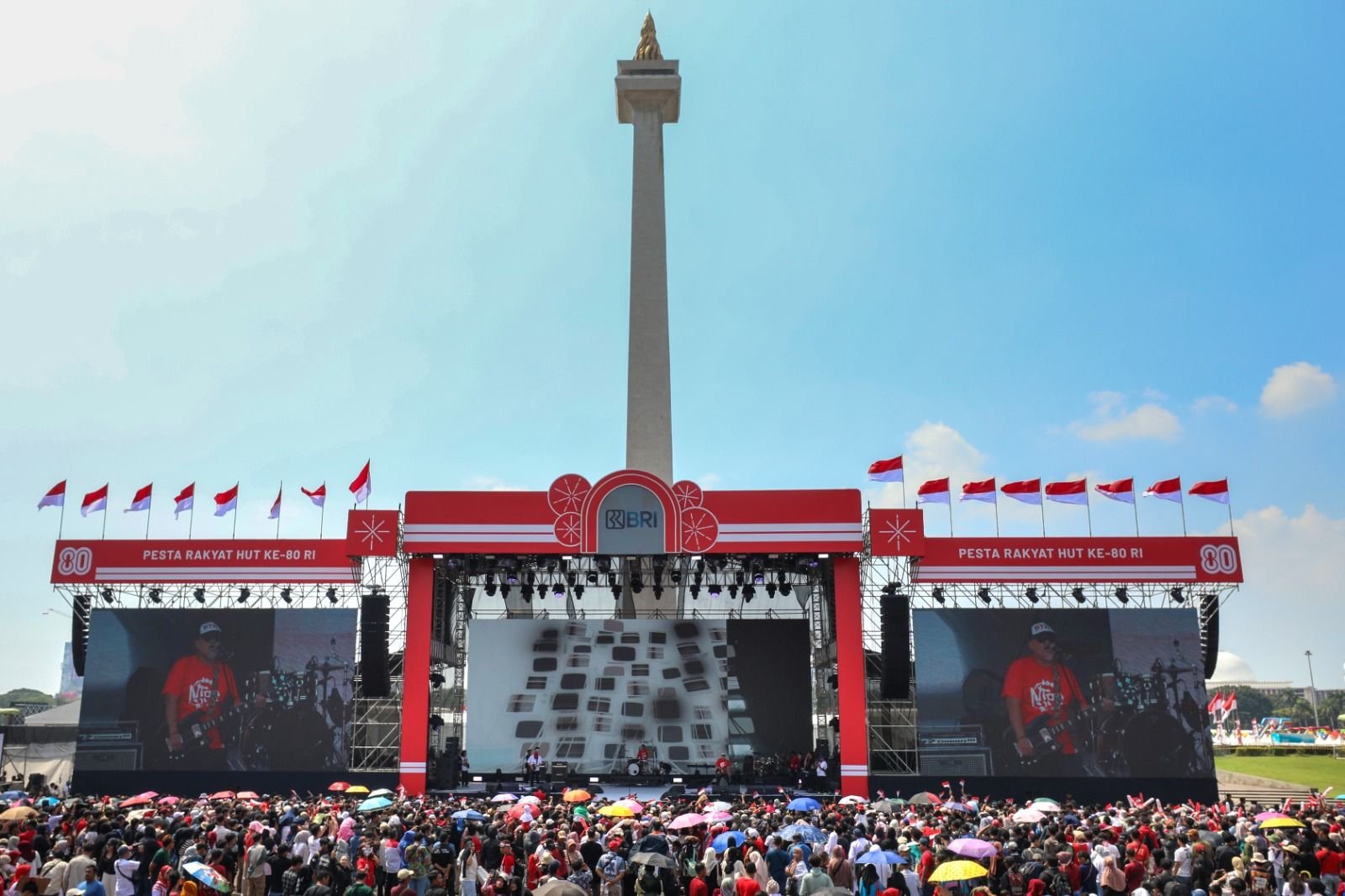 HUT RI ke-80, BRI Hadirkan Pesta Rakyat dengan Artis Nasional hingga Kembang Api Spektakuler