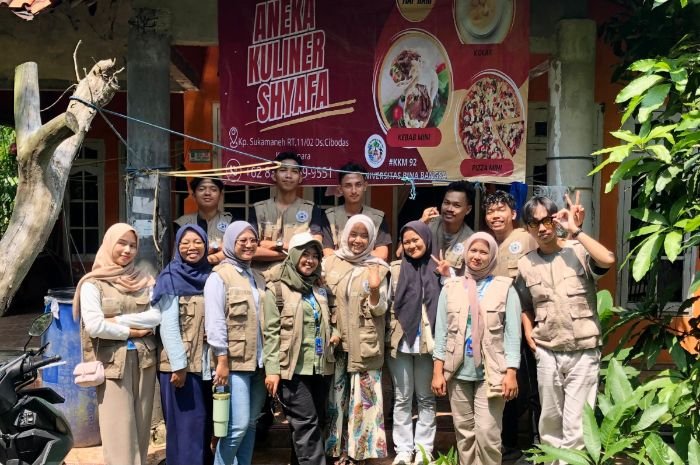 Keren! Kelompok 92 KKM Uniba Kembangkan Produk UMKM di Tanara