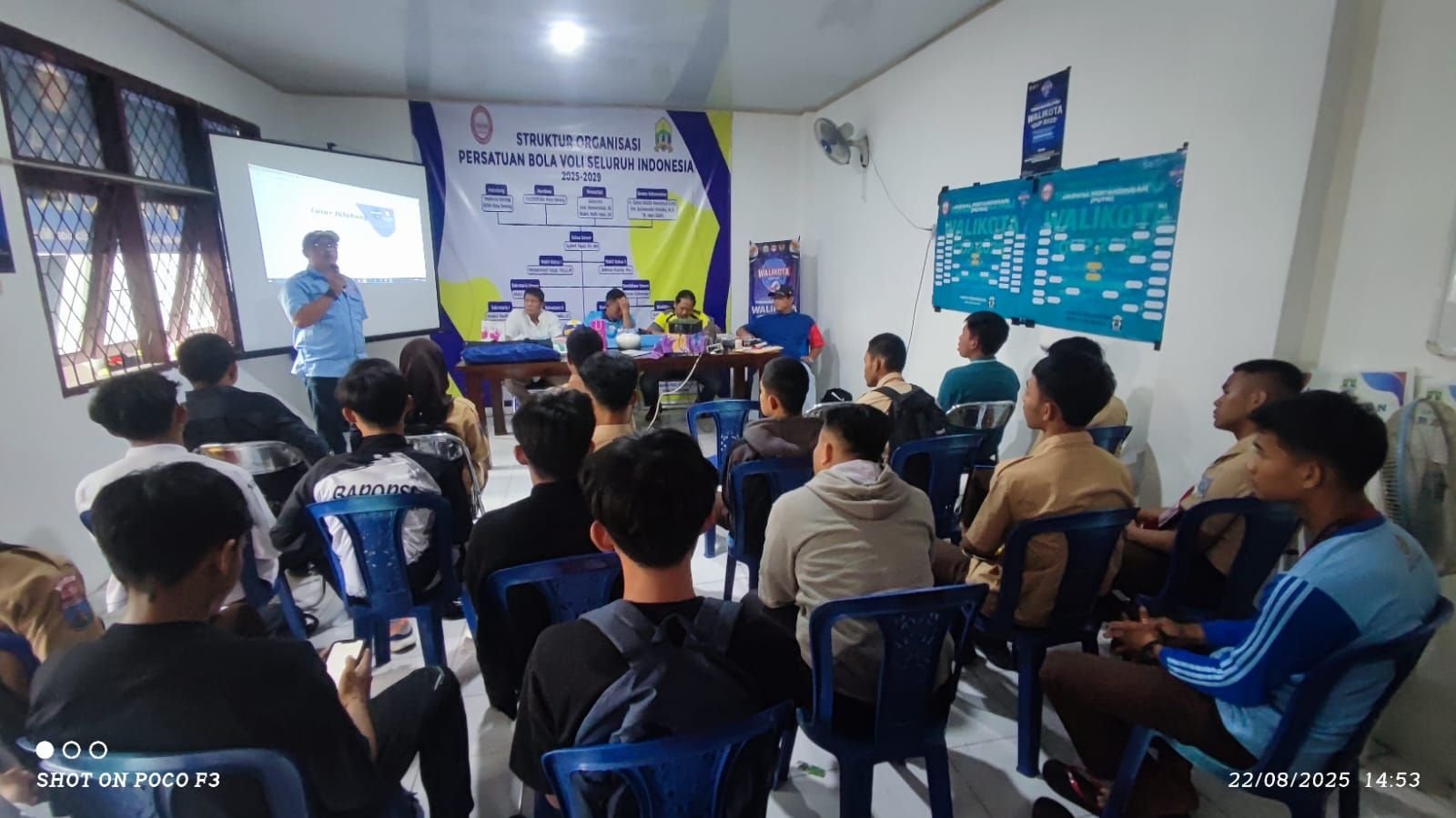 40 Tim Voli Pelajar se Kota Serang Siap Perebutkan Piala Walikota 2025