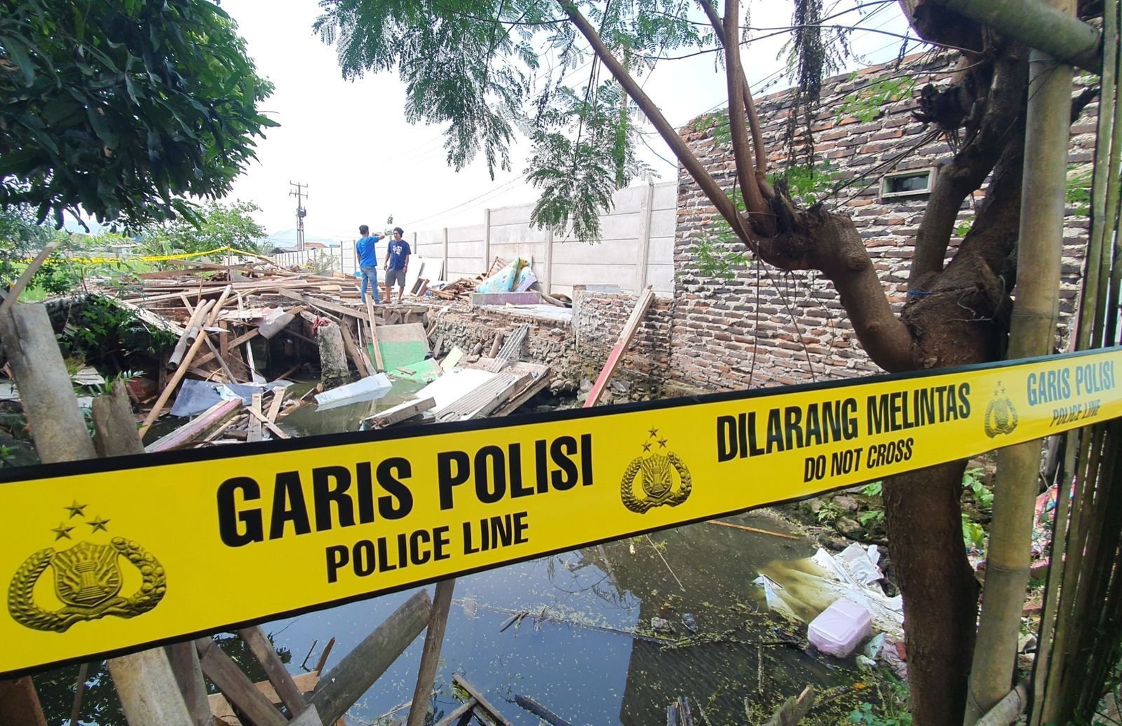 Polsek Cilegon Ungkap Status Dua Orang yang Tewas Tertimpa Bangunan di Lingkungan Priuk