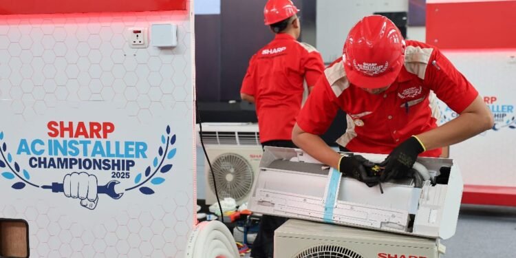 Sharp AC Installer Championship