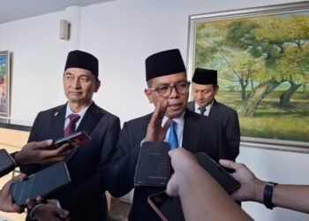 Andra-Dimyati Beda Pandangan Soal Pemangkasan Tukin ASN Banten 10 Gubernur Banten Andra Soni dan Wakil Gubernur Banten Dimyati.