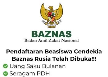 Beasiswa Baznas Rusia 2025