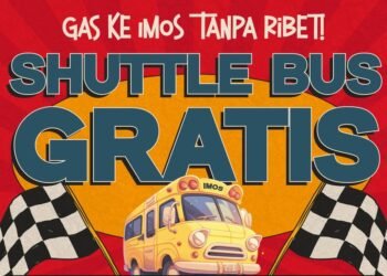 Jadwal Shuttle Bus Gratis ke IMOS 2025 dari Rawa Buntu-ICE BSD PP, Duduk Manis Sampai Venue 7 Shuttle bus gratis ke IMOS 2025