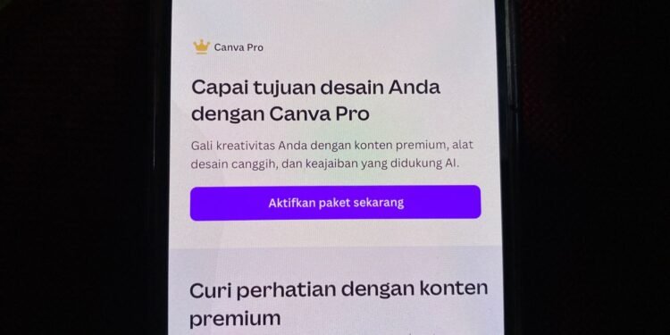 Cara Berlangganan Canva Pro Murah Tapi Resmi, Cuma Rp 15 Ribu 1 Canva