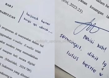 Viral Mahasiswa Ini Ngaku Tak Tegang Hadapi Revisian dari Dosen Gen Z, Isinya Mirip Komentar TikTok 7 mahasiswa