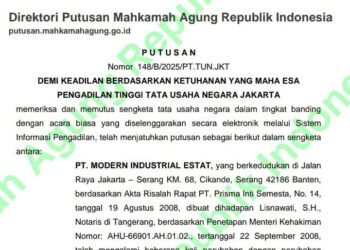 Situ Rancagede Jakung Bukan Milik Pemprov Banten, PTTUN Jakarta Sudah Beri Putusan 2 Putusan Situ Rancagede Jakung