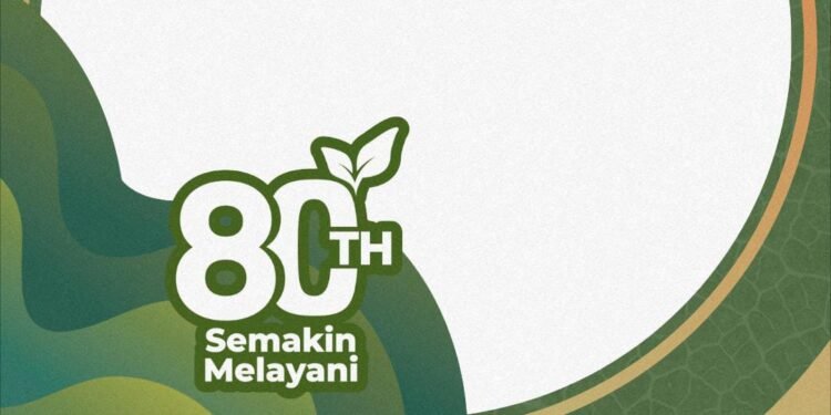 Twibbon HUT KAI ke-80