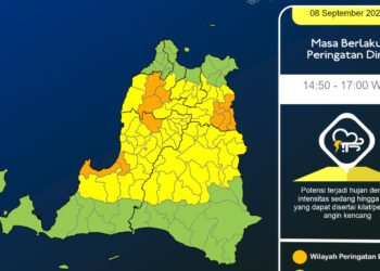 Peringatan dini BMKG cuaca di Pandeglang