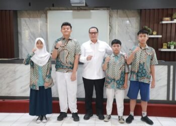 Lolos ke Semifinal OSN Tingkat Nasional, Budi Rustandi Support 4 Pelajar SMP Kota Serang Raih Juara 2 Budi Rustandi