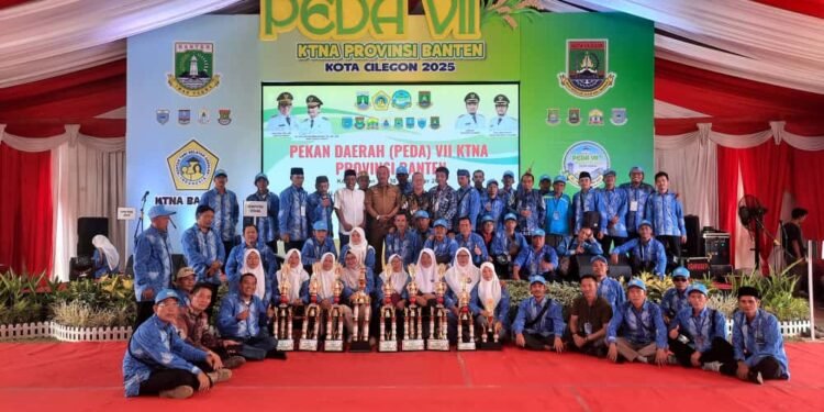 KTNA Kabupaten Serang Jadi Juara Umum PEDA VII 1 PEda VII Banten