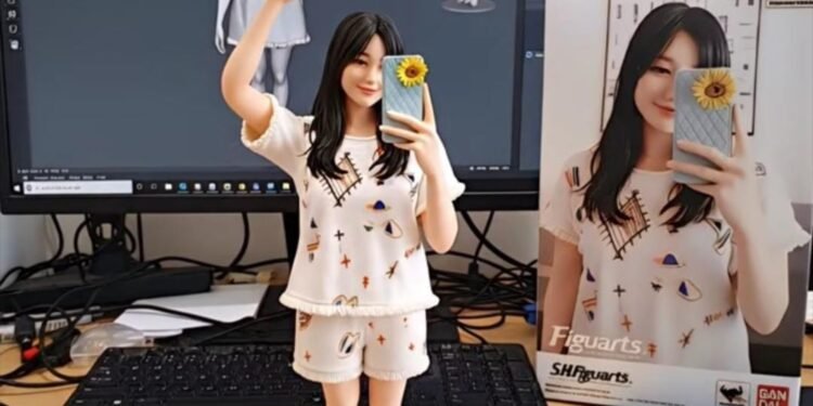 Prompt action figure Gemini AI