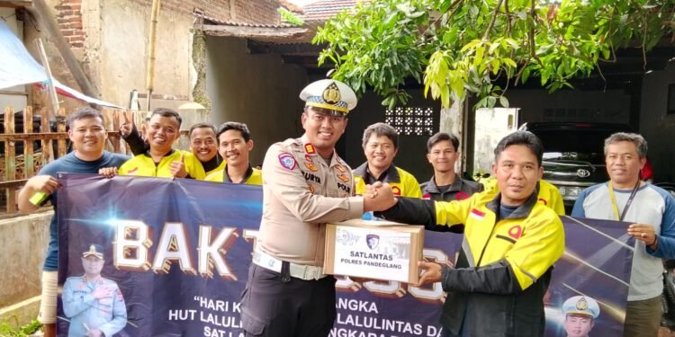 Dalam Rangka HUT Polantas Ke-70, Satlantas Polres Pandeglang Gelar Donor Darah 1 hut polantas