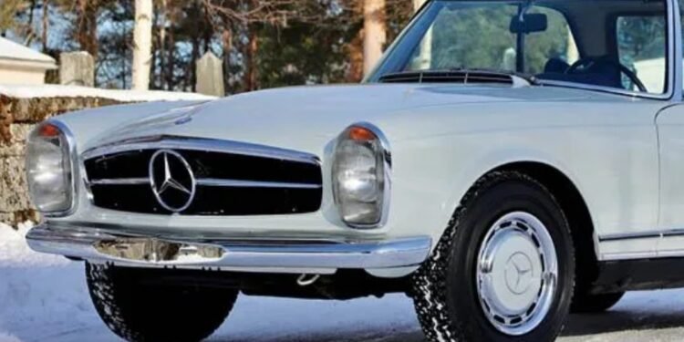 Mercedes Benz 280 SL Milik Mantan Presiden Bj Habibie Punya Keunikan Ini 1 Mobil Mercedes Benz 280 SL