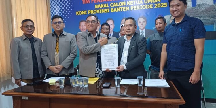 Agus Rasyid Ditetapkan Calon Tunggal Oleh Tim TPP Ketua Umum KONI Banten 2025-2029 1 KONI Banten