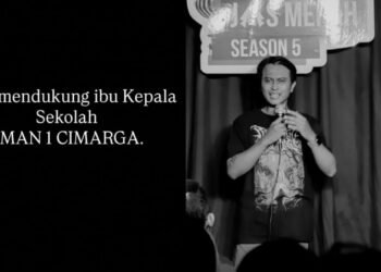 Andis Brighter mendukung Kepala SMAN 1 Cimarga
