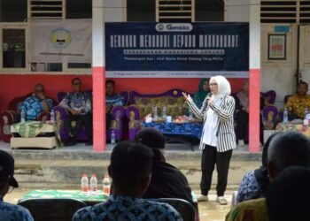 Dinding Rapuh dan Keramik Pecah, Belia Hasbi Jayabaya Prihatin SDN 2 Sinarjaya Rusak 1 Belia Hasbi Jayabaya