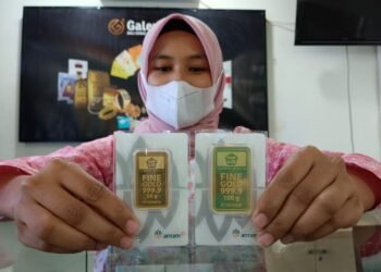 Harga Emas Melaju Tak Terbendung, Nyaris Sentuh Rp2,5 Juta Per Gram 7 HARGA EMAS