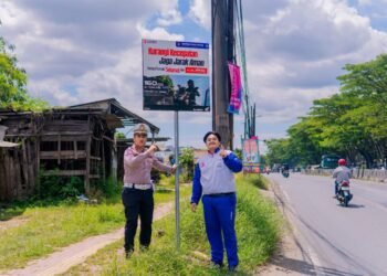 Honda Banten dan Polresta Serang Kota Pasang Rambu Keselamatan di Jalur Rawan Kecelakaan 6 Honda Banten dan Polresta Serang Kota