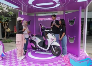 Honda Scoopy desain Kuromi