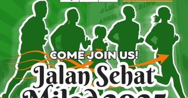Langsung Ikutan! Jalan Sehat Milad Al Mubarok Kota Serang ke-28, Tiket Nyaris Ludes 1 Jalan Sehat Milad 2025 Al Mubarok Kota Serang