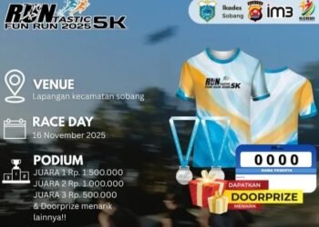 Runtastic Fun Run 2025 di Pandeglang 2 Run