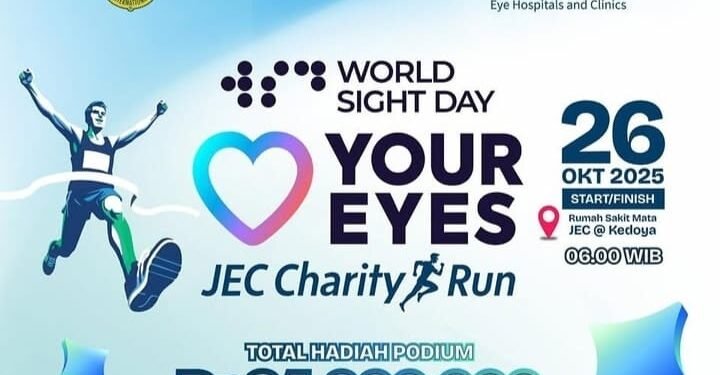 JEC Charity Run 2025 Siap Digelar di Jakarta, Total Hadiah Rp24 Juta dan Doorprize Fantastis 1 JEC Charity Run 2025