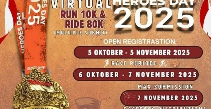 Virtual Run 10K and Ride 80K