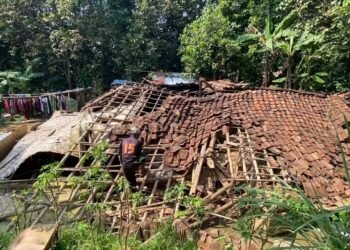 Rumah Reot Milik Juned di Kabupaten Lebak Rata dengan Tanah, Begini Kondisi Pemiliknya 4 Kabupaten Lebak