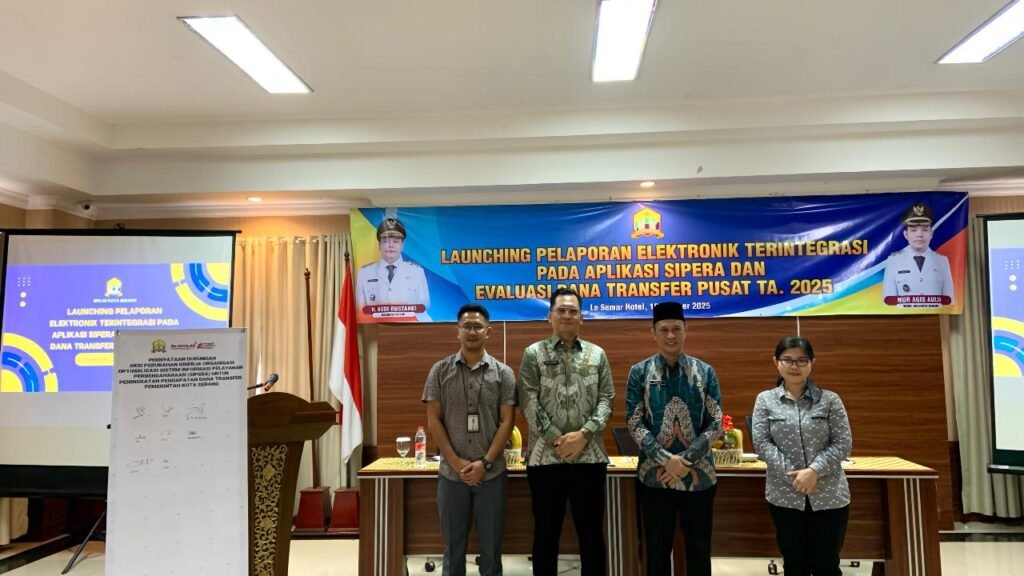 Perkuat Transparansi dan Percepat Penyaluran Dana Transfer Pusat, Pemkot Serang Luncurkan Fitur Pelaporan Elektronik SIPERA 2 dana SIPERA