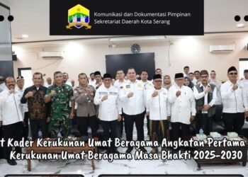 Diklat Kader Kerukunan Umat Beragama Jadikan Kota Serang Damai dan Maju 5 KOta Serang
