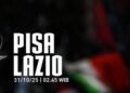 Pisa vs Lazio di Serie A.