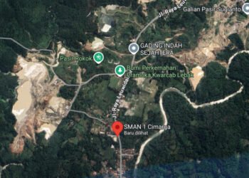 Ada Tambang Galian C di Belakang SMAN 1 Cimarga, Warganet Minta Usut Perizinannya 4 galian c