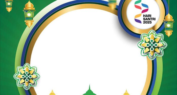 15 Link Twibbon Hari Santri Nasional 2025, Desain Terbaru dan Kekinian 1 hari santri nasional 2025