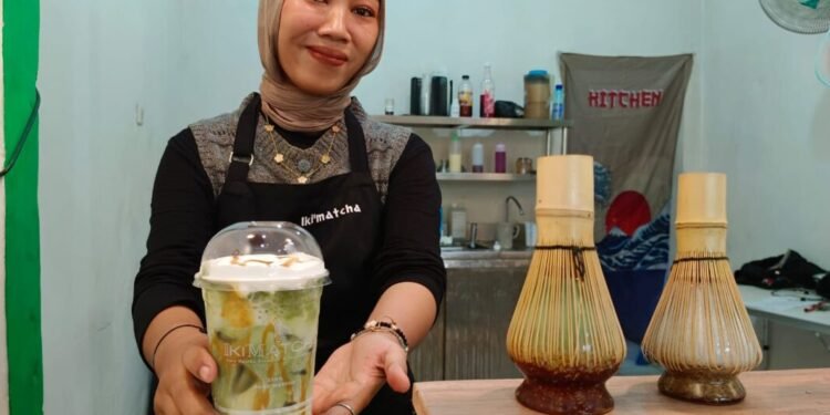 Kedai Matcha Permium Hadir di Kota Serang Sehari Minimal Habis 50 Cup 1 matcha