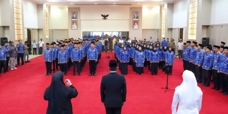 Ilustrasi pelantikan PPPK dan pejabat eselon II Pemprov Banten