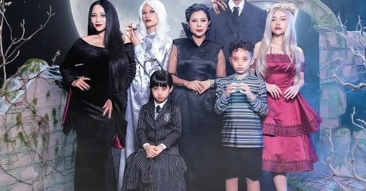 Rachel Vennya Meriahkan Halloween Tema The Addams Family, Chava Banjir Pujian Mirip Wednesday 1 rachel vennya