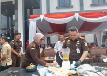 Kejari Pandeglang Musnahkan Ratusan Gram Narkotika Dari 54 Perkara 2 Pandeglang