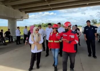 Bupati Pandeglang Tinjau Proyek Tol Cileles-Panimbang Yang Pembangunannya Capai 98 Persen 7 Pandeglang