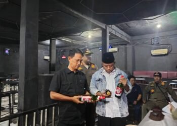 Satpol PP Kabupaten Serang razia miras