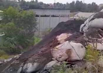 Limbah Diduga B3 Menggunung di Ciwandan, DLH Kota Cilegon Panggil 6 Perusahaan dan Hasilnya....... 11 limbah