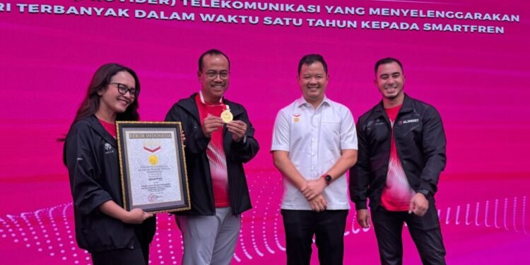 15 Ribu Pelari Bawa Smartfren Catat Rekor Muri Fun Run Terbanyak dalam Setahun 1 Smartfren