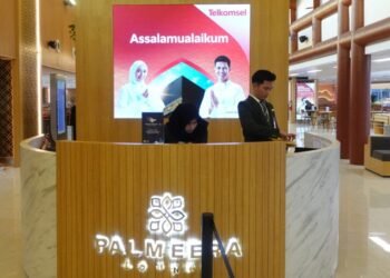 Telkomsel dan Palmeera Lounge Kolaborasi Sediakan Roamax Umrah di Bandara Soetta 2 Telkomsel