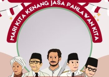 3 Link Twibbon Hari Pahlawan Nasional 2025, Desain Terbaru dan Kekinian 8 Twibbon Hari Pahlawan Nasional 2025