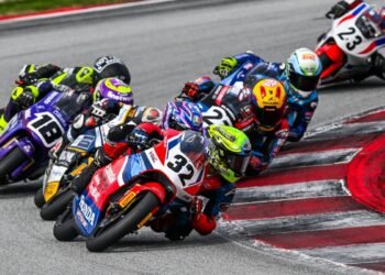BANGGA! Pembalap AHM Asal Indonesia Jadi Juara di Moto3 JuniorGP Barcelona 1 AHM