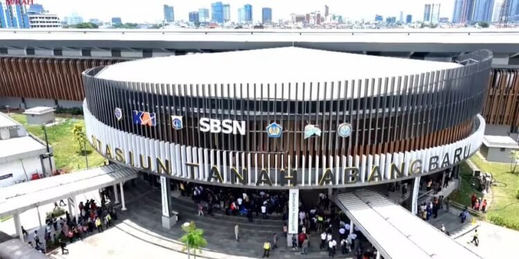 Wajah Baru Stasiun Tanah Abang, Berkapasitas 380 Ribu Penumpang Per Hari 1 Stasiun Tanah Abang